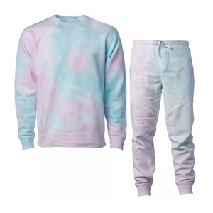 New Trendy Product New Design 100% Cotton Screen Printing Acid Wash Tracksuit For Men Best Selling Windbreaker With OEM Service - Product Image 2