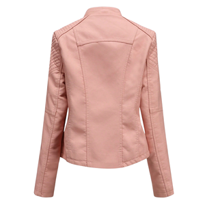 Veste en cuir PU personnalisée en gros, unisexe, style vintage, pour motard, manteau en similicuir, fabricant OEM ODM, fournisseur en gros - Product Image 2