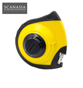 ตลับเมตรเหล็กคุณภาพจากจีน พิมพ์สองด้าน เคลือบไนลอน ด้ามจับยาง ความยาว 10 ม./15 ม./20 ม./30 ม. ระบบเมตริก - Product Image 4