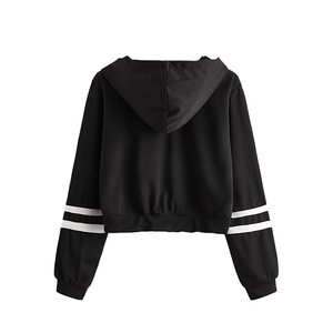 เสื้อครอปฮู้ดดี้ผู้หญิงยอดนิยม ดีไซน์ทันสมัย ผลิตอย่างดี สวมใส่ง่าย - Product Image 2