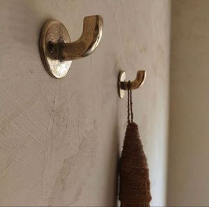 Unique Brass Wall Hooks Handmade Decorative Hanging Rack for Home Storage and Wall Decoration - Product Image 2