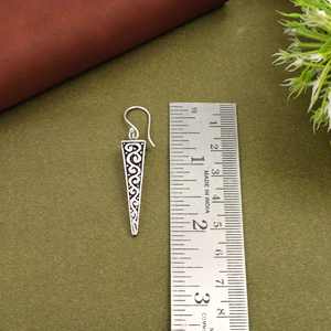 Pendientes Colgantes Geométricos Triangulares para Mujer, Chapados en Oro y Plata, Joyería de Moda, Pendientes Minimalistas, Diseño Personalizado OEM - Product Image 2