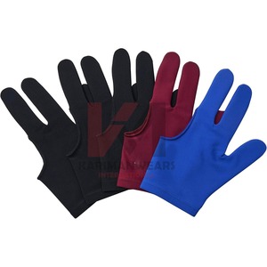 Gants de billard haut de gamme pour tournoi, gants de queue de billard à faible friction, performance de glisse fluide, fourniture OEM - Product Image 1