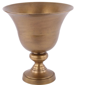 Copa de Vino con Acabado Dorado Brillante, Cáliz de Latón, Fabricación India, Copa Religiosa de Metal con Soporte, Copa de Vino de Metal - Product Image 6