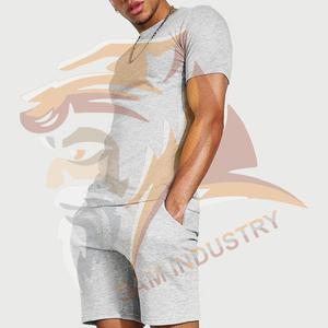 Custom Logo New Fashion Two Piece Men <b>Twin</b> <b>Set</b> In Cheap Price Good Quality Custom Men T-shirt & Shorts <b>Twin</b> <b>Set</b> - Product Image 5