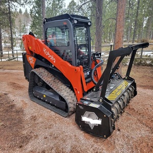 Premium Kubota Skid Steer With Forestry <b>Mulcher</b> High Performance Land Clearing Machine Ready For Professional Vegetation - Product Image 1