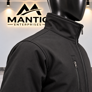 Veste Softshell de randonnée légère, imperméable et coupe-vent, couleur unie, blouson d'extérieur pour homme, longue, meilleur prix - Product Image 4