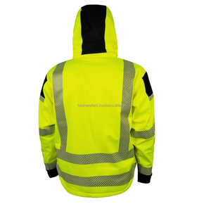 Ropa de trabajo para hombre, chaqueta de manga larga personalizada con capucha, chaquetas de invierno para trabajo, chaqueta de trabajo transpirable impermeable de la mejor calidad - Product Image 6