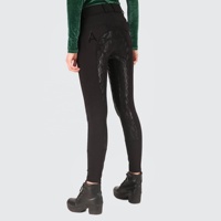 Mallas de montar a caballo de alta calidad, fabricación de ropa personalizada, medias ecuestres con agarre de asiento completo, pantalones con trabillas para cinturón