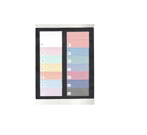 Chất lượng cao 120gsm poly cotton kiểm tra shirting vải sợi nhuộm Oxford <span class=keywords><strong>chambray</strong></span> cho bé trai mặc giản dị - Product Image 1