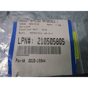 AMAT 0020-15944 Rouleau BTM 300mm +/-15, 101743 - Équipements et pièces semi-conductrices de renommée mondiale à confiance - Product Image 1