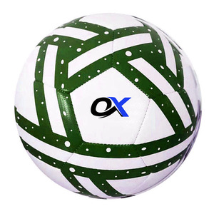 Ballon de football officiel Oxva Industries, taille 5, en cuir PU, pour entraînement et sports, fournisseur personnalisé de ballons de football. - Product Image 2