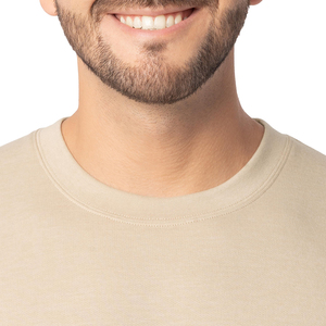 Customizable Private Label Men's Sweatshirt Basics Cotton Blended Fabric Tactical Modern Designer Summer Wear To Use Sweatshirt - Product Image 5