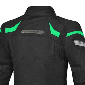 Veste de moto pour femmes à manches longues, 5 Sports, couleur noire et verte, coupe-vent, imperméable, anti-UV, vêtements de course - Product Image 5