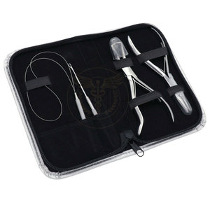 Herramienta Profesional para Extensiones de Cabello con Microperlas, Alicates de Acero Inoxidable Duradero para Ajustar Anillos, Herramienta de Apertura para Salón QORVEX INSTRUMENTS - Product Image 1
