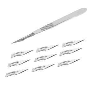 Scalpel chirurgical en acier inoxydable personnalisé avec logo OEM, prix de gros - Product Image 4