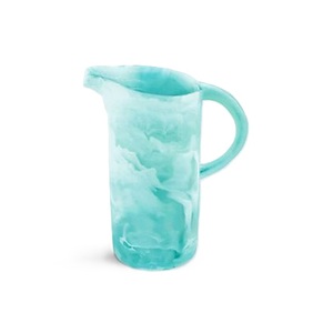 Western Style Handmade Eco-Friendly Resin Jug Decorative Water Pitcher Drinkware Mugs Unique Swirl Resin Drinking Jug Table - Product Image 1
