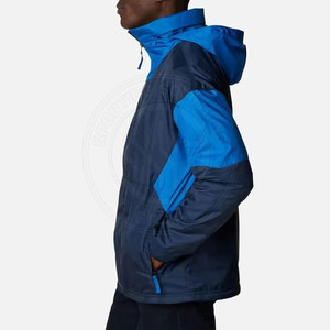 Rain <b>Jacket</b> Men Summer <b>Light</b> Rain <b>Jacket</b> Breathable <b>Waterproof</b> Fabric Casual Wear Hot Season Comfort Style - Product Image 6