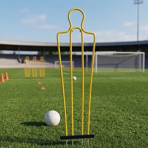 Maniquí Portátil para Entrenamiento de Tiros Libres de Fútbol, Equipo de Entrenamiento de Fútbol para Clubes y Academias - Product Image 3