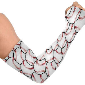 Manchons de compression sportifs personnalisés haut de gamme anti-UV rafraîchissants pour le cyclisme et le basketball, pour hommes et femmes, disponibles dès maintenant - Product Image 6