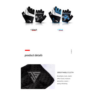 Gants de cyclisme mi-doigts imperméables pour l'été, pour la course en montagne, le vélo, le sport, la moto et le cyclisme. - Product Image 3