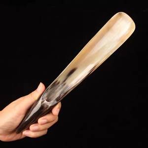 Buffalo Horn <b>Shoe</b> Horn Handmade Eco-Friendly Customizable Durable Long Handle Lightweight Comfortable Footwear <b>Accessory</b> for - Product Image 5