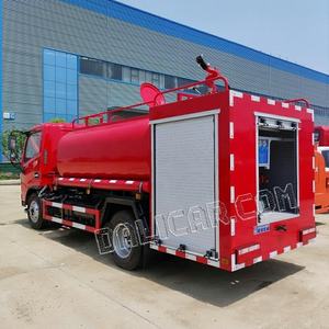 Prix usine Dongfeng 4x2 <span class=keywords><strong>camion</strong></span> arroseur d'incendie multifonction 5CBM véhicule d'appel d'eau - Product Image 4