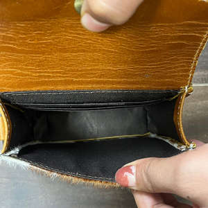 Monedero de Cuero Vacuno con Diseño a Cuadros, Bloqueo RFID, para Tarjetas y Monedas, para Mujer, Nuevo de Fábrica, Alta Calidad - Product Image 6