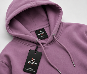 Sudadera con Capucha para Hombre, Estilo Casual, Tejido French Terry, Color Malva, Corte Regular, Bolsillo Canguro, Transpirable - Product Image 3