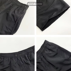 Pantalones Cortos Deportivos de Playa para Hombre, Transpirables, de Poliéster, Cintura Media, Impermeables y Ecológicos, con Diseño Sólido - Product Image 5