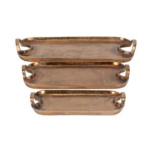 Plateau de présentation en aluminium haut de gamme pour l'hôtellerie, au design raffiné, pour des réceptions de luxe - Product Image 1