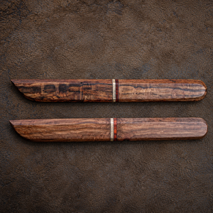 Ensemble de couteaux vikings forgés à la main, couteaux de chasse en acier carbone faits à la main avec fourreau en bois, ensemble de lames utilitaires de survie pour le bushcraft - Product Image 4