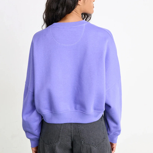 High Quality Long Sleeves Women Sweatshirts Customized Fabric Women Sweatshirts Cotton Polyester women's hoodies - Product Image 4