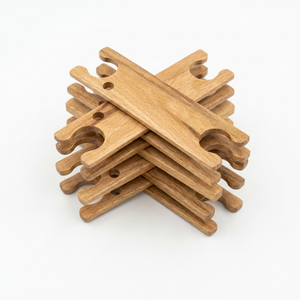 Navette de tissage en bois de qualité supérieure, outil textile en bois dur, finition lisse, pour métier à tisser manuel, destinée aux tisseurs professionnels - Product Image 1