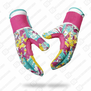 Gants de frappeur de baseball et de softball personnalisés en cuir de vachette véritable, respirants, avec sangle de poignet réglable, très demandés - Product Image 6