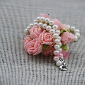 Collar de Perlas de Agua Dulce Redondas de 9-10 mm con Buen Brillo y Piel Limpia, Regalo Navideño para Mamá y Suegra - Product Image 2