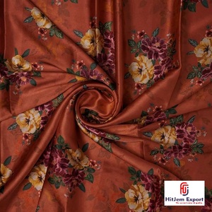 Printed Japan Satin Fabric Manufacturer Custom OEM ODM Apparel Bridal Home Textile Export Factory - Product Image 3