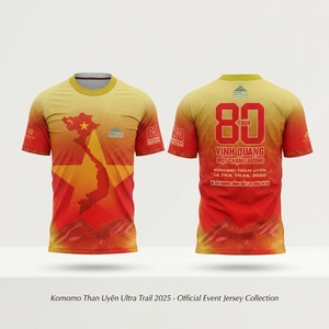 Camiseta Deportiva de Manga Corta Personalizada al por Mayor, 100% Poliéster, Proveedor OEM de Vietnam, Logotipo Frontal - Product Image 1