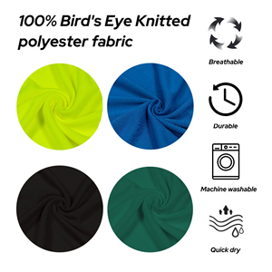 Vêtements de travail à manches courtes, durables, confortables et protecteurs, polo de sécurité haute visibilité, vêtements de travail en plein air, chemise de sécurité - Product Image 6