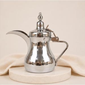 Premium Stainless Steel <b>Arabic</b> Coffee Dallah Pot with Eagle Spout Middle Eastern <b>Tea</b> Kettle for Luxury Restaurant and Home Decor - Product Image 4