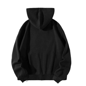 Sweat-shirt à capuche noir avec fermeture éclair, imprimé toile d'araignée rose et cœur, unisexe, coupe décontractée, style automne - Product Image 6