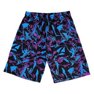 กางเกงขาสั้นชายหาดลายดอกไม้สำหรับเล่นเซิร์ฟ แห้งเร็ว พิมพ์ลายแบบซับลิเมชั่น ออกแบบแฟชั่นตามสั่ง - Product Image 1
