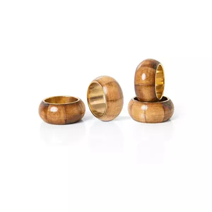 Anillo para Servilletas de Boda Ecológico de Diseño Único, Estilo Moderno y Lujoso, Porta Servilletas de Alta Calidad y Duradero para Restaurante - Product Image 6
