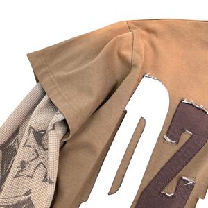 เสื้อยืดพิมพ์ลาย DTG คุณภาพสูง สไตล์วินเทจ Y2K แฟชั่นสตรีทแวร์ เสื้อยืดสองชั้นสำหรับผู้ชาย เสื้อยืดโอเวอร์ไซส์ ฮิปฮอป - Product Image 4