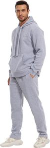Conjunto Deportivo de Hombre con Sudadera y Pantalones de Chándal, Forro Polar para Invierno, Logotipo Personalizado, Ropa Deportiva Informal, Ropa de Gimnasio, Venta al Por Mayor - Product Image 6