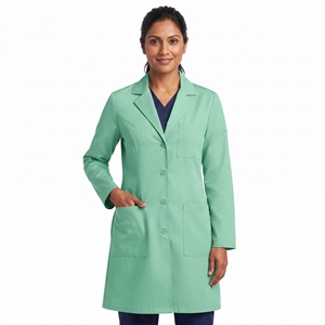 Custom Women's Long Sleeve Nursing Scrubs V Neck Single Breasted Medical Workwear Set for Hospital Use - Product Image 5