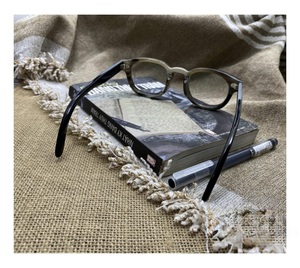 Nuevas Monturas de Gafas de Sol Ópticas de Cuerno de Búfalo Ecológicas y Naturales de ILAHI, Hechas a Mano, Modernas, Rústicas, de Forma Cuadrada, con Diseños Love Angel - Product Image 5