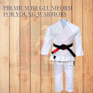 New Trendy Product Factory Direct <b>White</b> Color Custom Logo Martial Arts Wear Lightweight  OEM/ODM Kids bjj gi <b>kimono</b> Suits - Product Image 5