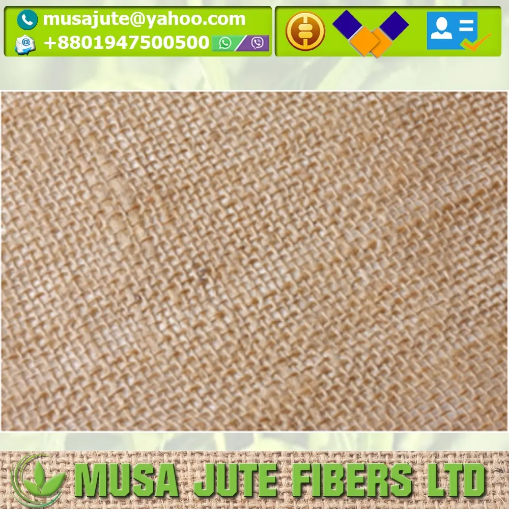 100% JUTE HESSIAN CLOTH 40"-10OZ/40" 11X12 PORTER AND SHOTS 100% JUTE HESSIAN CLOTH