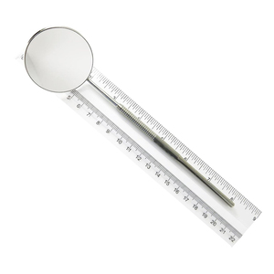 Espejo Dental Manual de Acero Inoxidable Fácil de Usar, Agarre Ergonómico, Certificado CE, Instrumento de Clase I, Hecho a Medida para Clínicas Dentales - Product Image 1